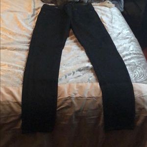 Black skinny jeans